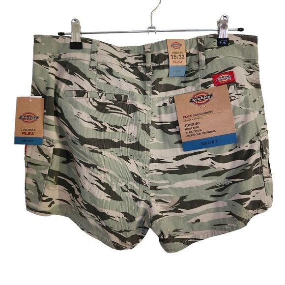 Dickies Camouflage Cargo Shorts Size Juniors 15 - Picture 3 of 9